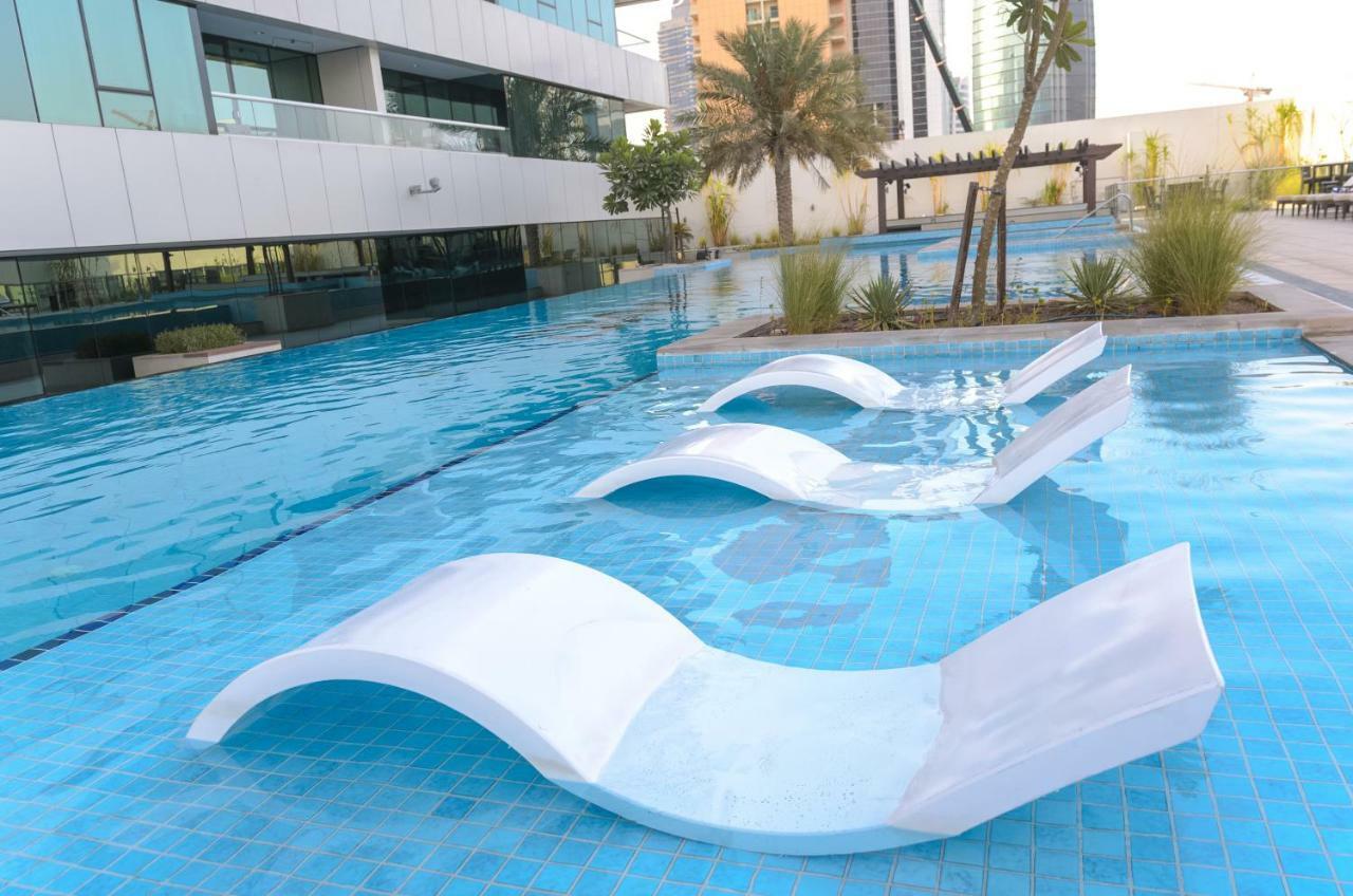 Waterfront Downtown- Damac Maison Canal View Dubaj Exteriér fotografie